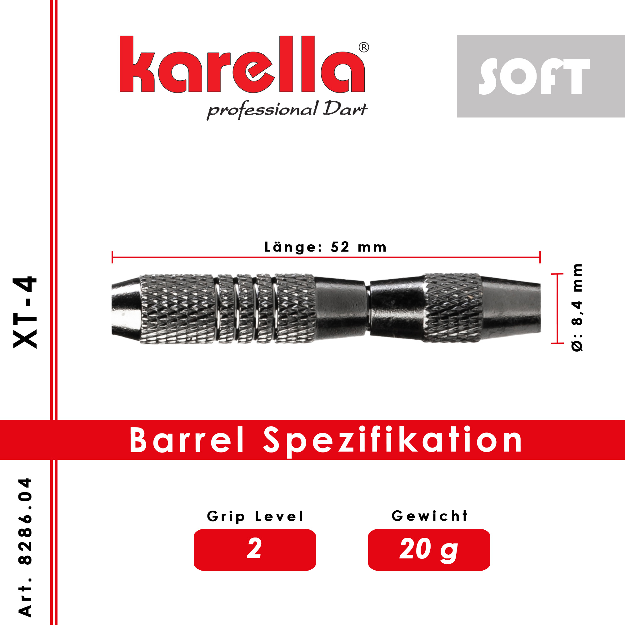 Softdart Karella XT-4 20g