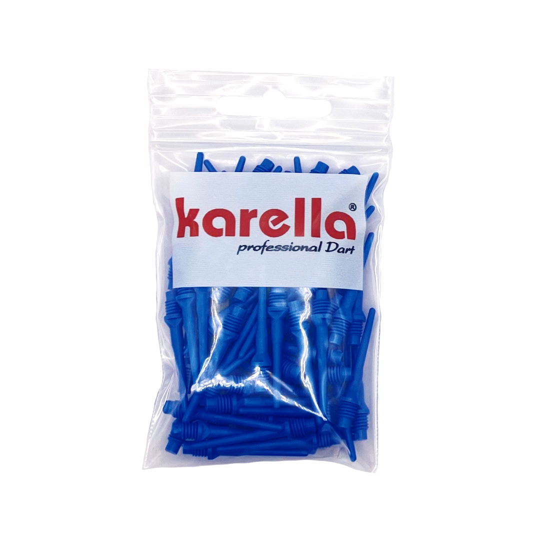 Karella Softdart-Spitzen Keypoint-Spezial - 100 Stück - blau - 2BA