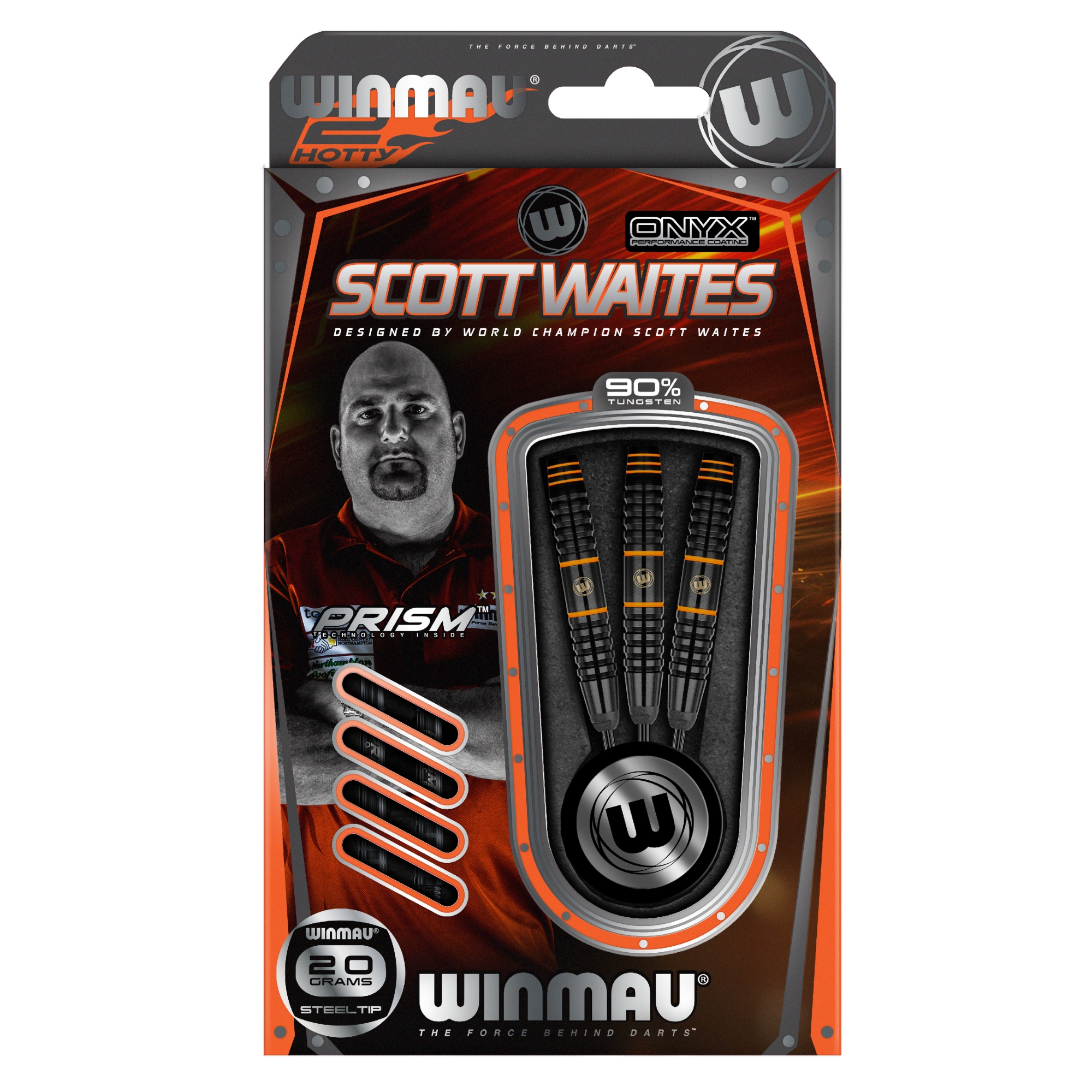 Winmau Steeldart-Set Scott Waites Kombi Steel + Soft - 1215 - 20 gramm
