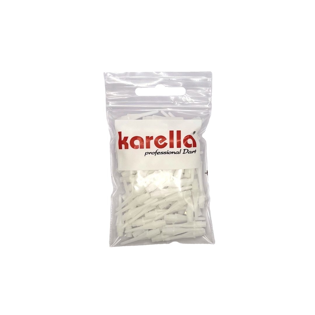 Karella Softdart-Spitzen PRO-TIP - 100 Stück - weiß - 2BA