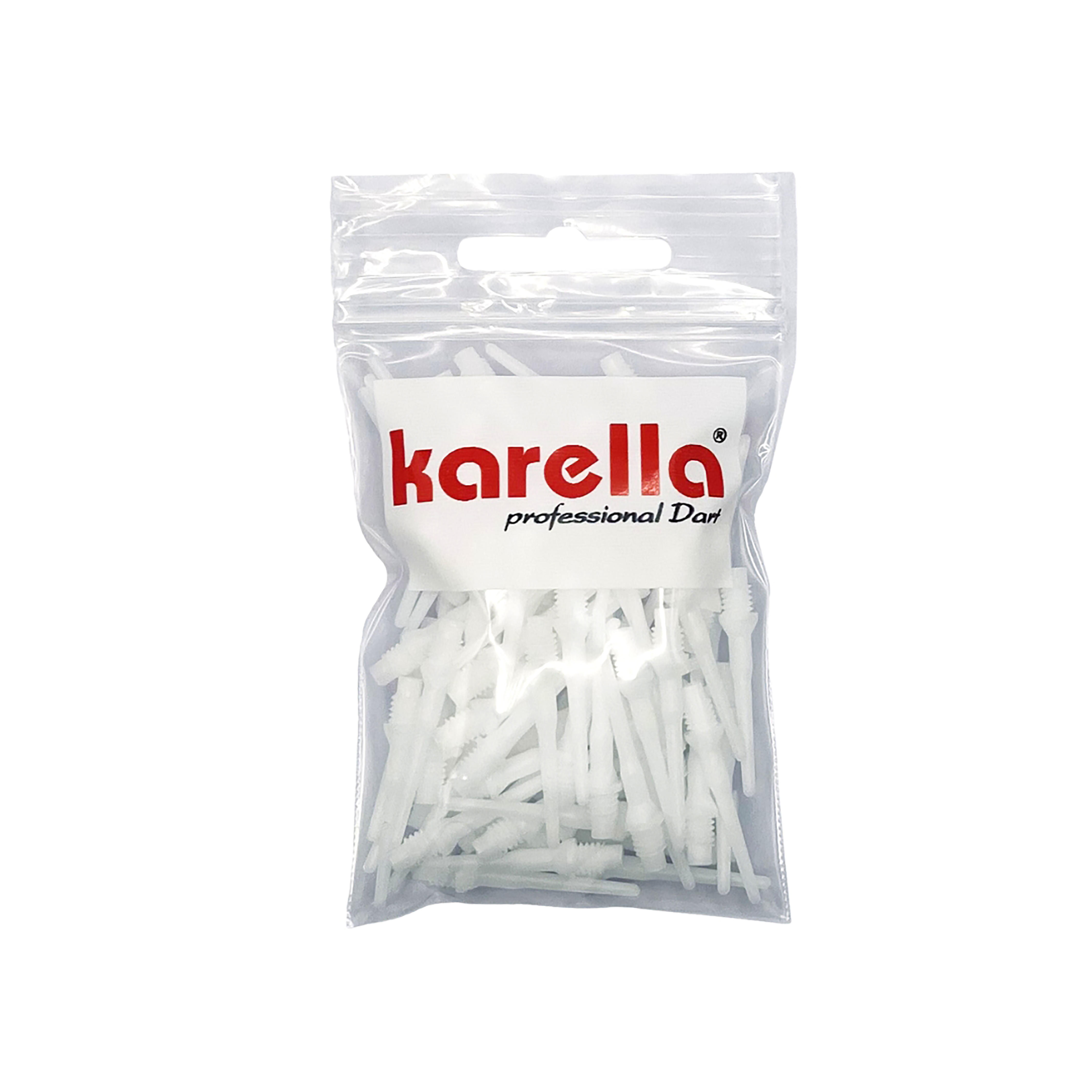 Karella Softdart-Spitzen Keypoint-Spezial - 100 Stück - weiß - 2BA
